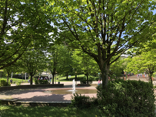 Blick auf den Martin Schmeisser Platz