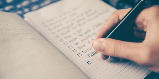 Checkliste wird abgehakt. 